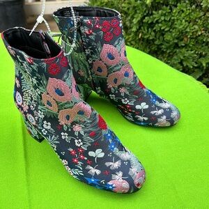 Unique colorful boots